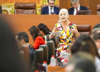  La consejera Patricia del Pozo responde a las preguntas de la oposici�n