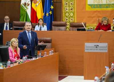 Antonio Sanz interviene en la sesi�n de control al Gobierno