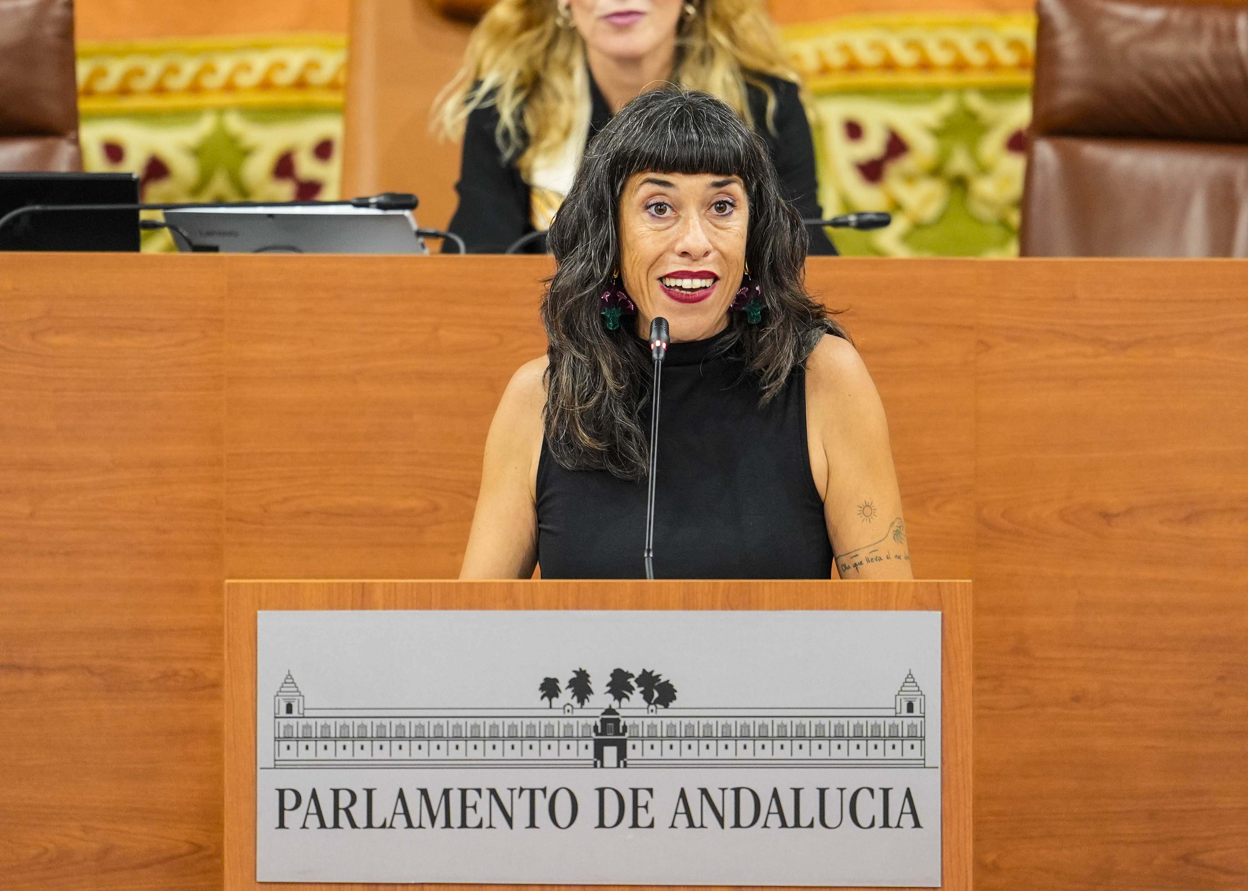  La diputada de Adelante Andaluc�a Leticia Blanco presenta la PNL sobre blindaje institucional a los derechos de las mujeres