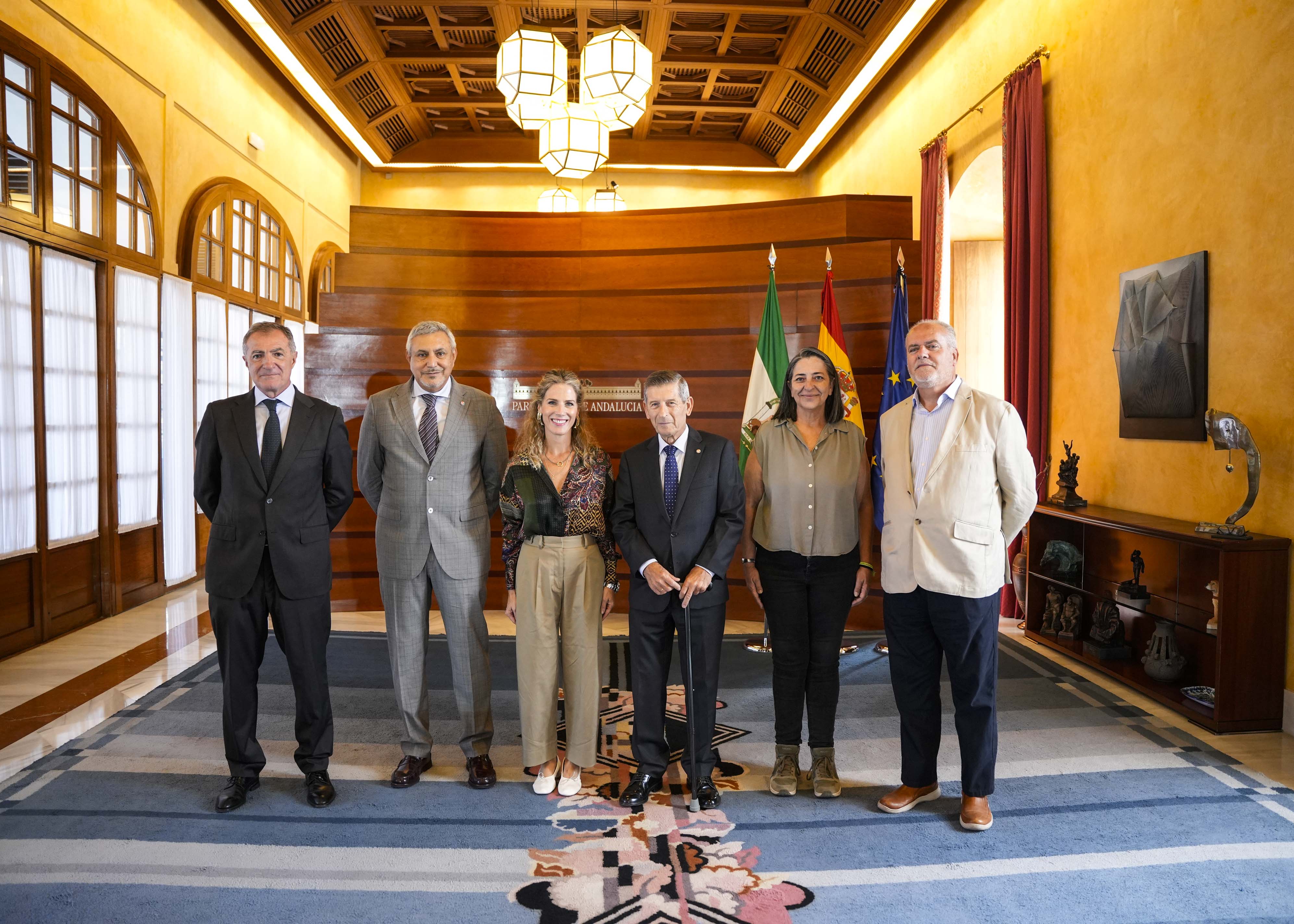   Ana Mestre recibe a la Federaci�n de Salud Mental de Andaluc�a