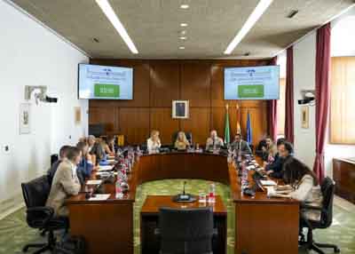  Un momento de la Junta de Portavoces