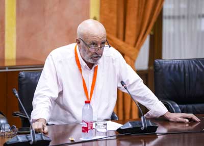  Juan Jos� Monedero Aguilera de Marea Blanca C�diz comparece durante el debate de la ILP de calidad en el sistema sanitario