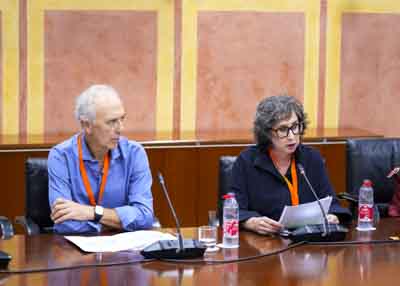  Representantes de CSIF durante el debate de la ILP sobre calidad en el sistema sanitario