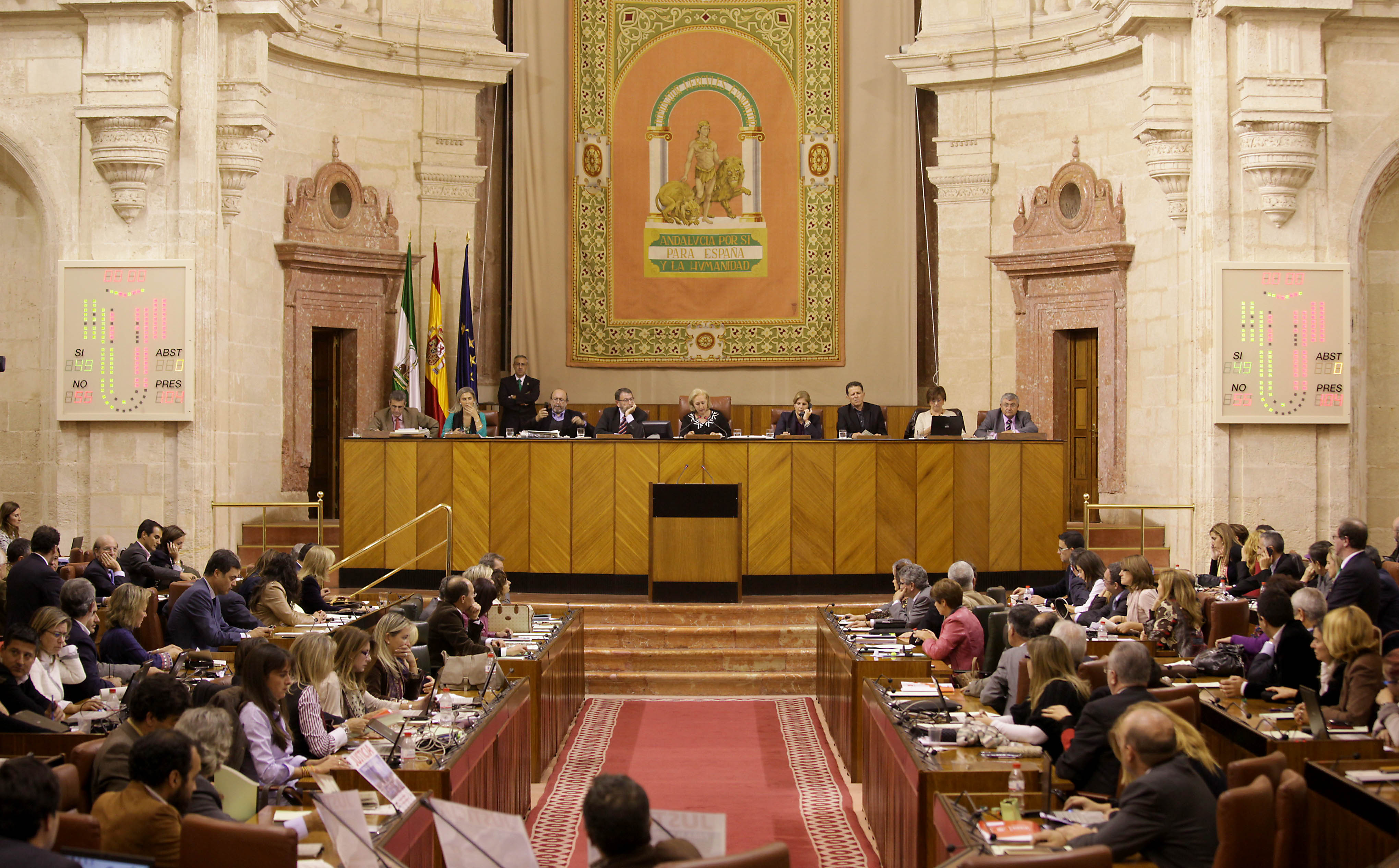 El Pleno rechaza las enmiendas a la totalidad presentadas al proyecto de Ley de Presupuestos de la Comunidad Autnoma para 2011