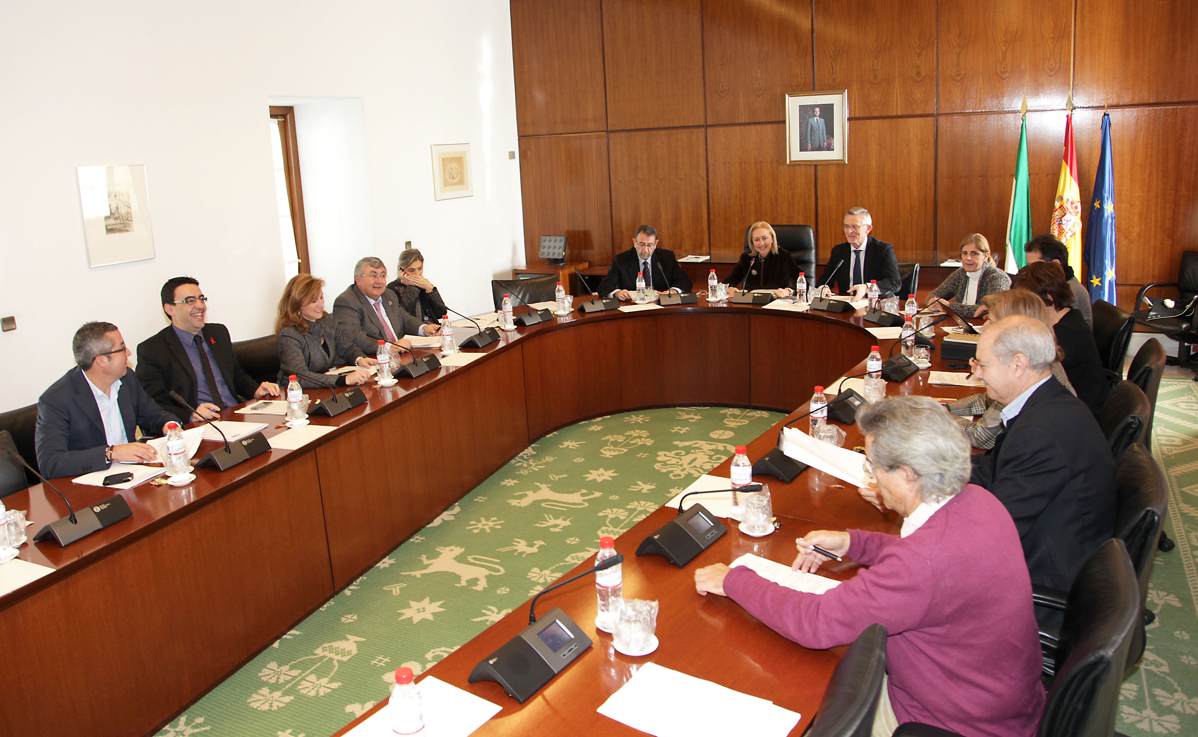La Junta de Portavoces, en su reunin de hoy
