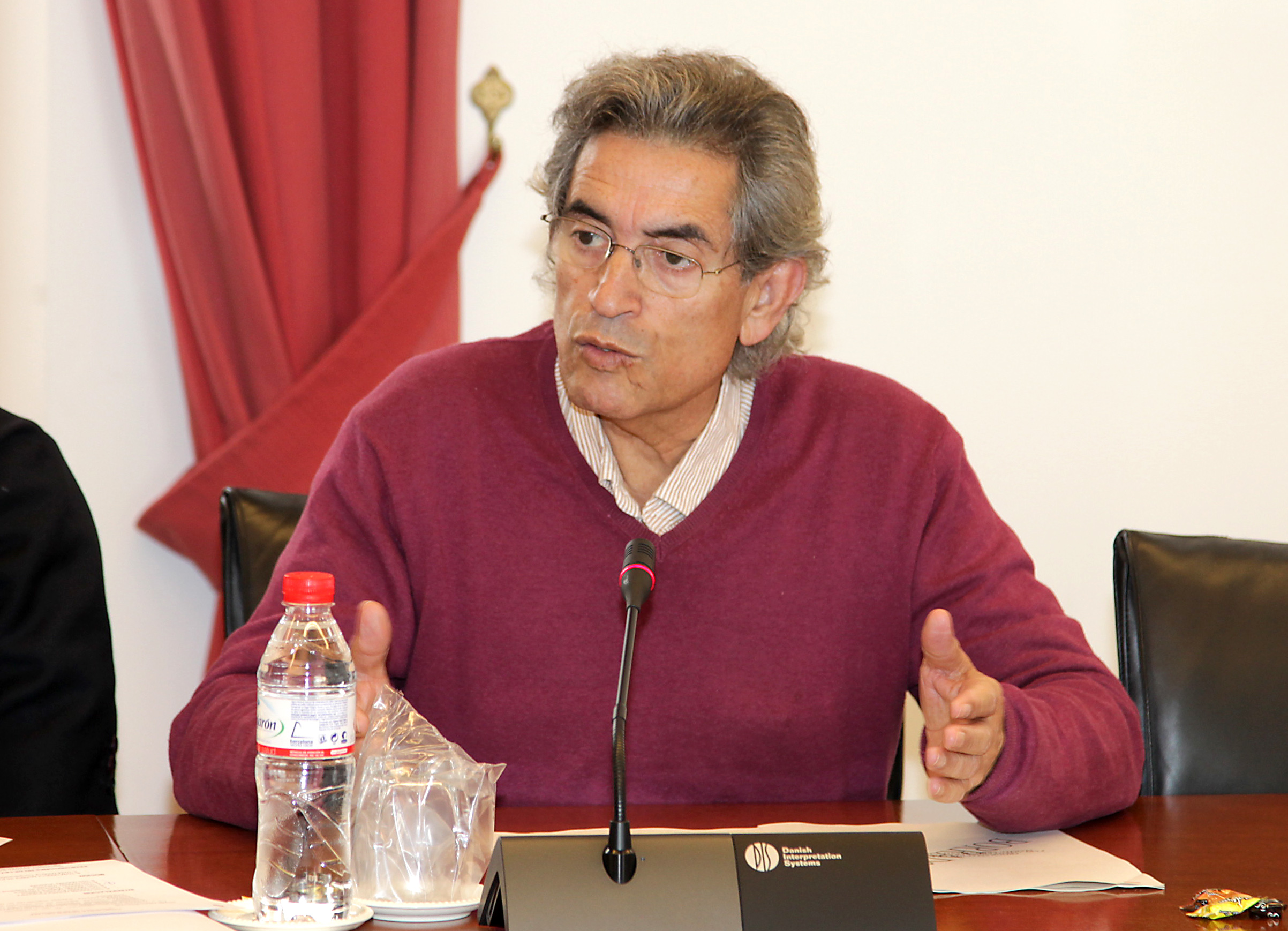 Pedro Vaquero ejerci hoy la portavoca del Grupo IULV-CA