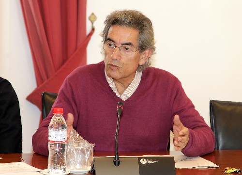 Pedro Vaquero ejerci hoy la portavoca del Grupo IULV-CA
