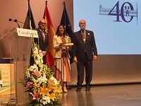Marta Bosquet, tras recibir la distinción