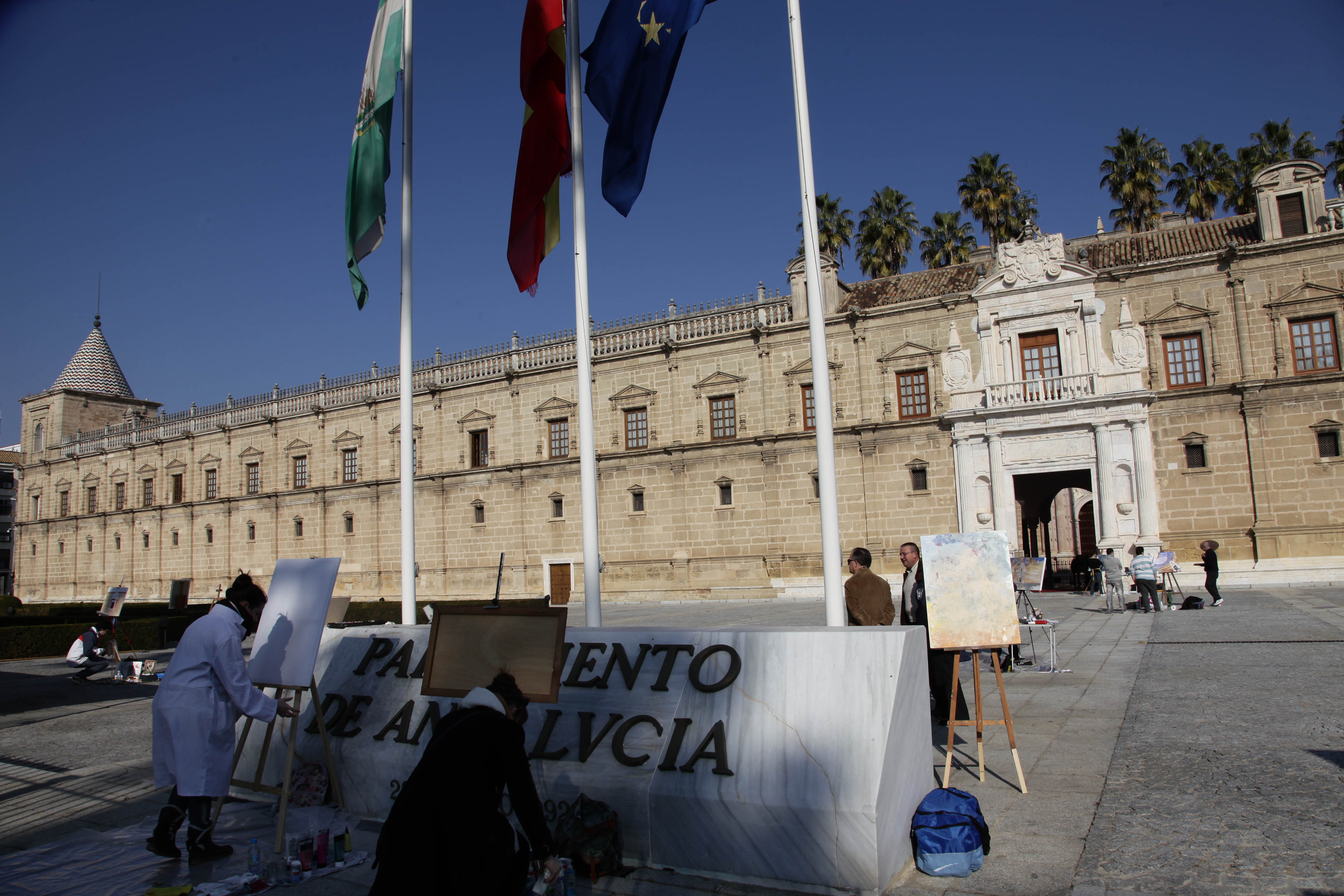 II Certamen de Pintura R�pida del Parlamento de Andaluc�a