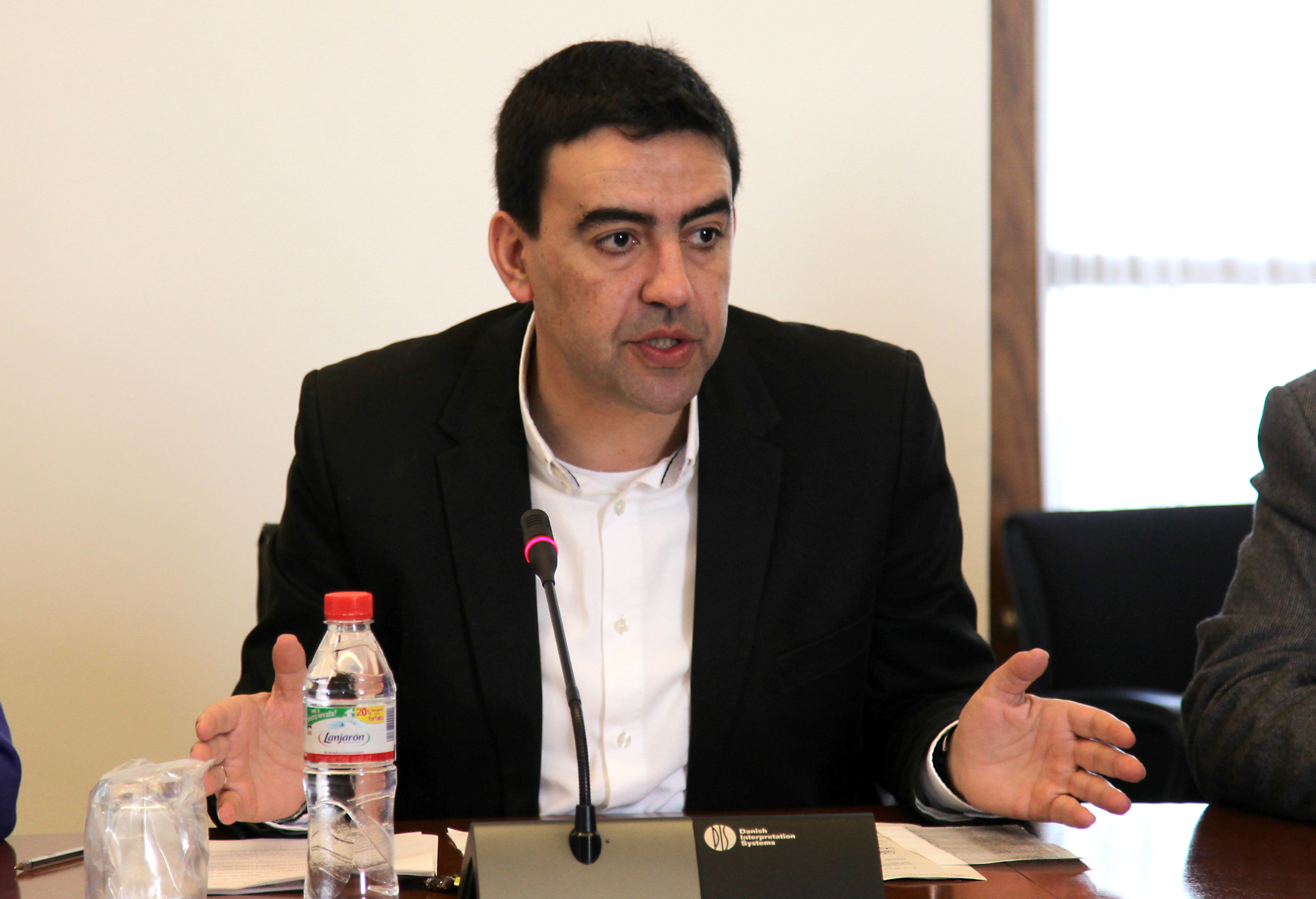 Mario Jim�nez, portavoz del Grupo Socialista en la Diputaci�n Permanente