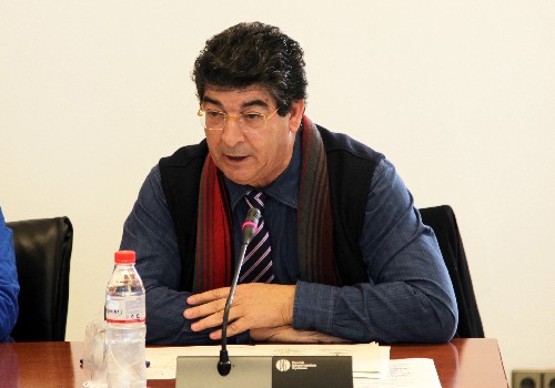 El portavoz del Grupo parlamentario IULV-CA, Diego Valderas