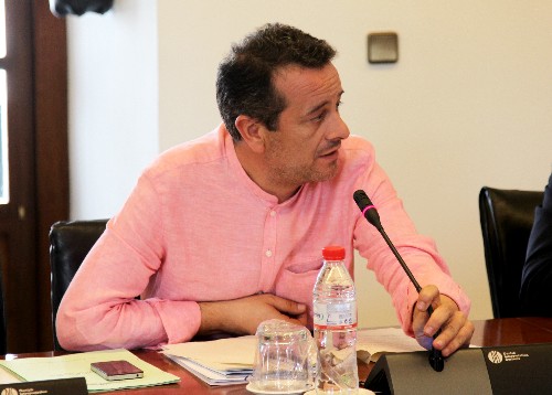 Jos� Antonio Castro, portavoz del Grupo IULV-CA