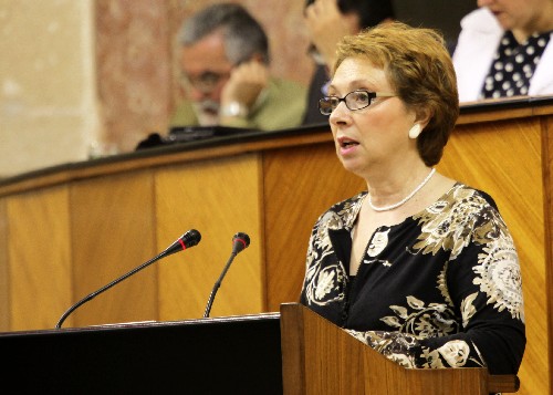 La consejera de Hacienda y Administraci�n P�blica, Carmen Mart�nez Aguayo, posiciona al Gobierno en el Debate General sobre la incidencia de los Presupuestos Generales del Estado en Andaluc�a