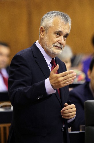 Jos Antonio Grin, presidente de la Junta de Andaluca