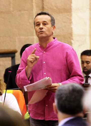 Jos Antonio Castro, portavoz del Grupo parlamentario IULV-CA