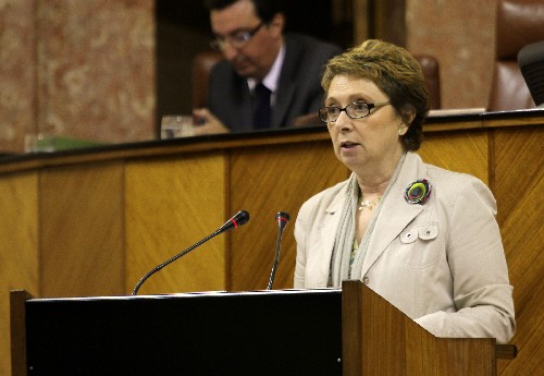 La consejera de Hacienda y Administracin Pblica, Carmen Martnez Aguayo