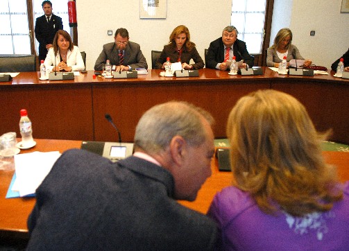 El portavoz del Grupo Socialista interviene ante la Junta de Portavoces