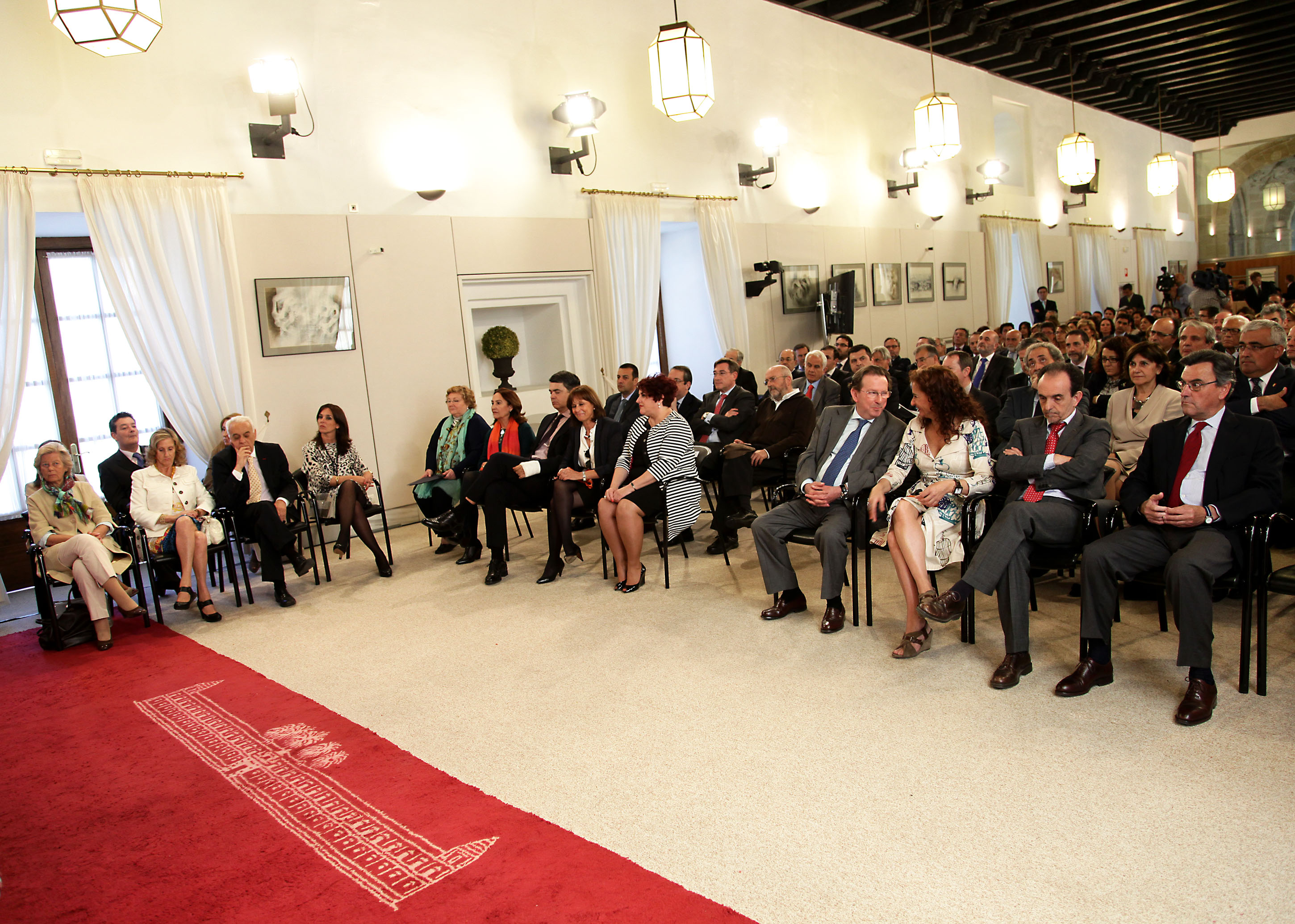 P�blico asistente al acto