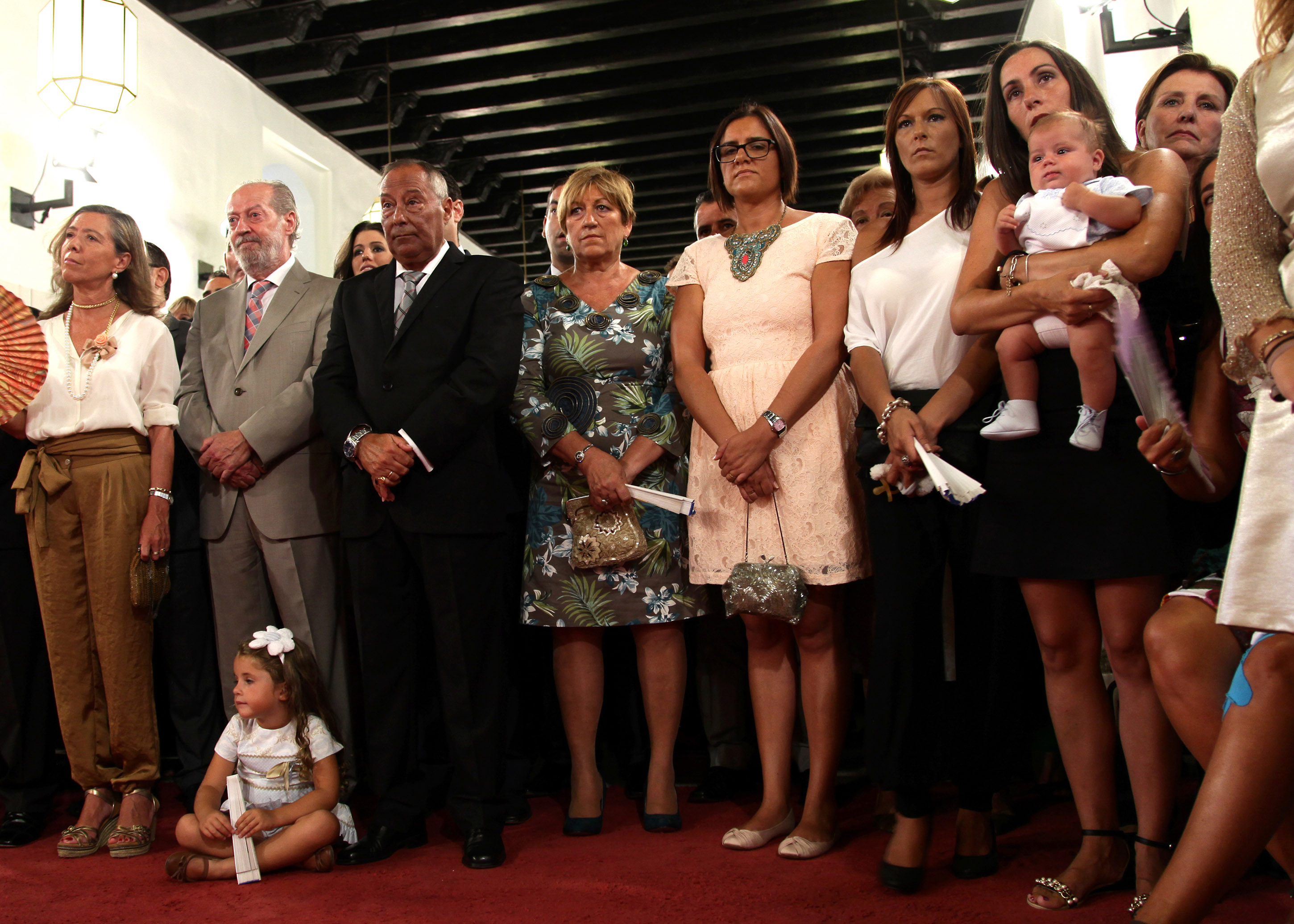 Familiares de Susana D�az asisten al acto