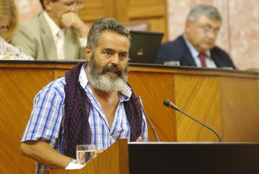 Snchez Gordillo defendi en nombre de IU LV-CA un texto alternativo