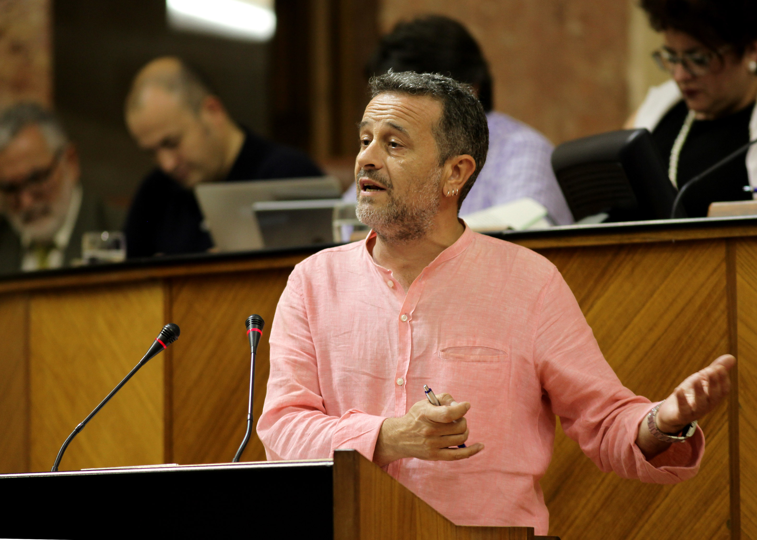 Jos� Antonio Castro, del Grupo parlamentario IULV-CA