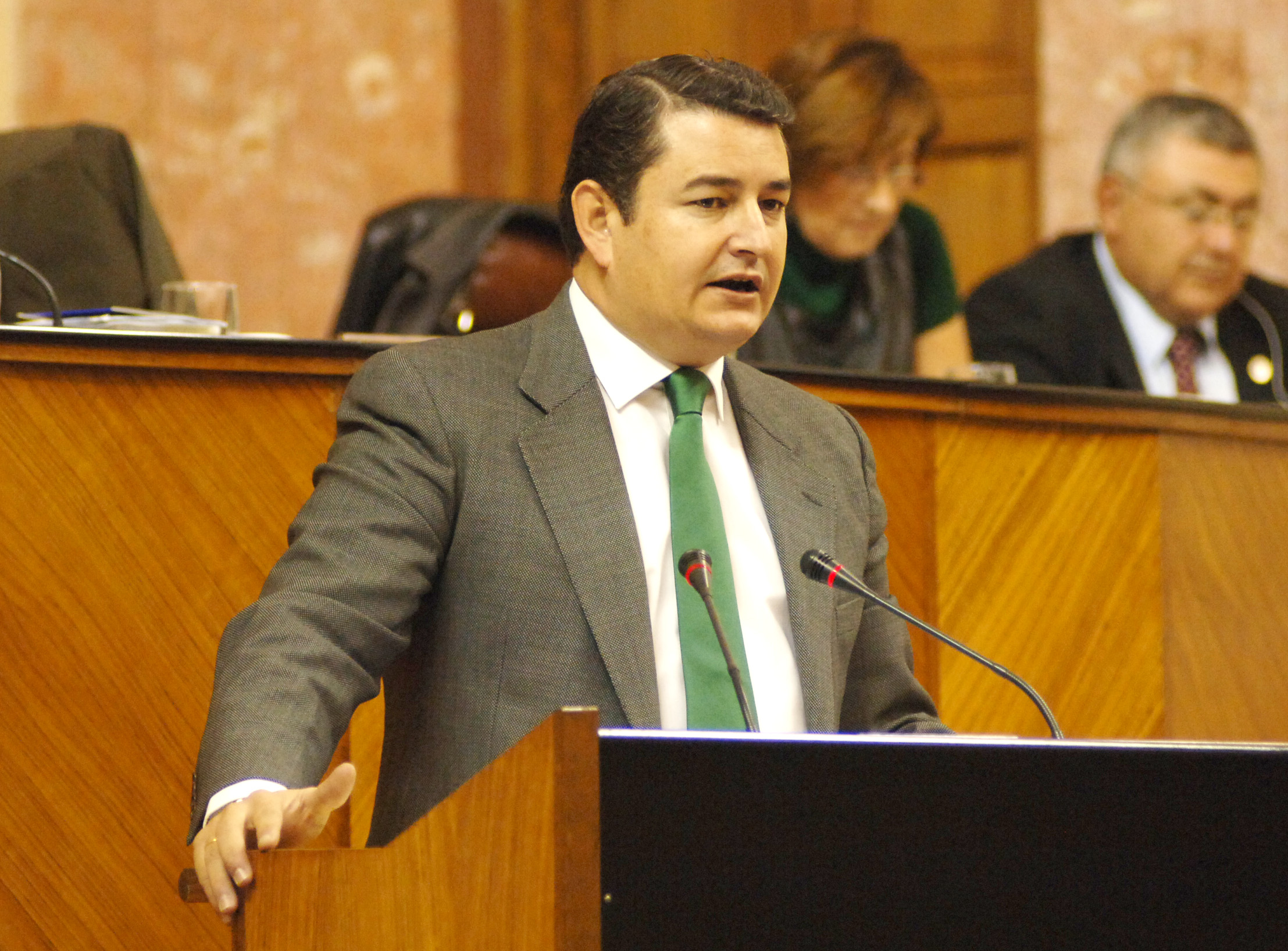 Antonio Sanz defiende la proposicin de Ley