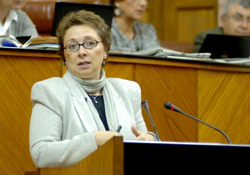 La consejera de Economa, Carmen Martnez Aguayo, replica a la interpelacin presentada por el Grupo Popular