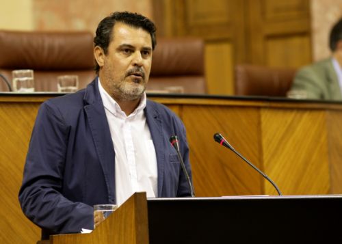 Francisco Jess Ferrera, portavoz socialista en el debate sobre el Plan de Trabajo Autnomo