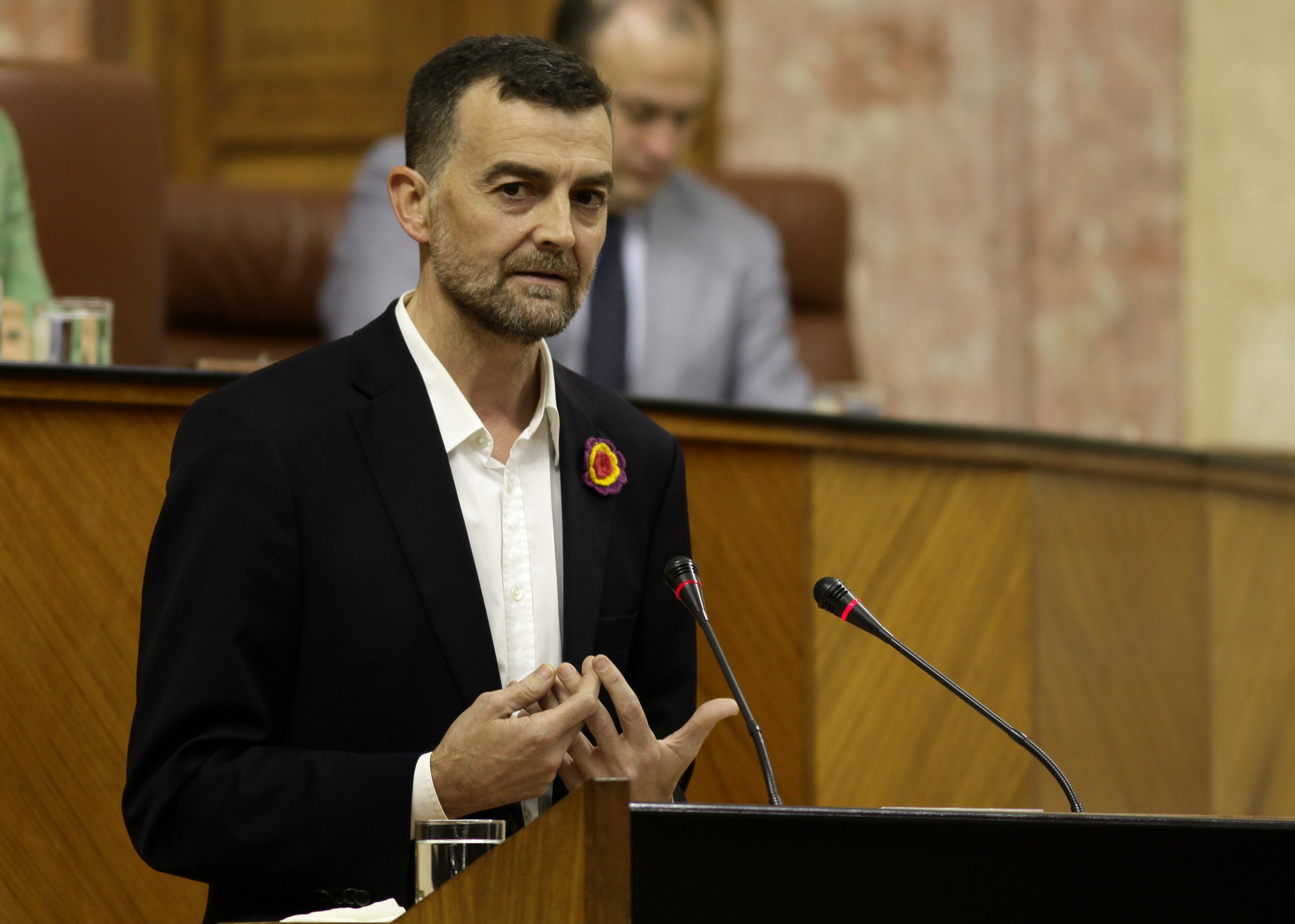 Antonio Mallo, portavoz del Grupo parlamentario IULV-CA