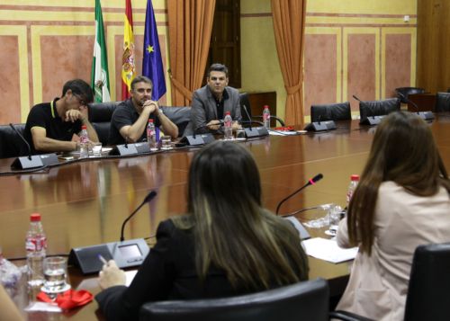 Juan Ignacio Moreno, del Grupo parlamentario de Podemos