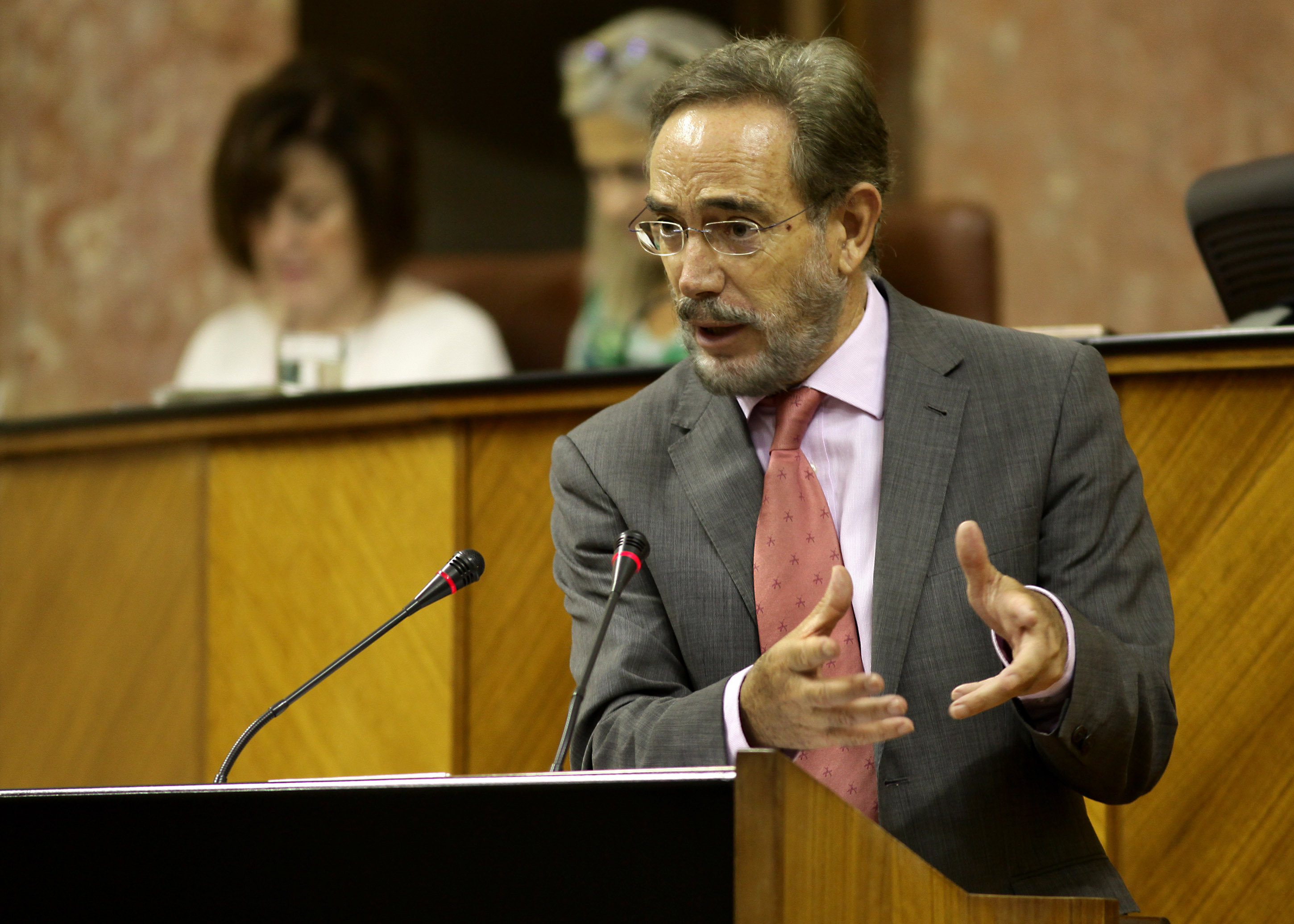 El consejero de Fomento y Vivienda, Felipe Lpez, responde a la interpelacin del Grupo Popular