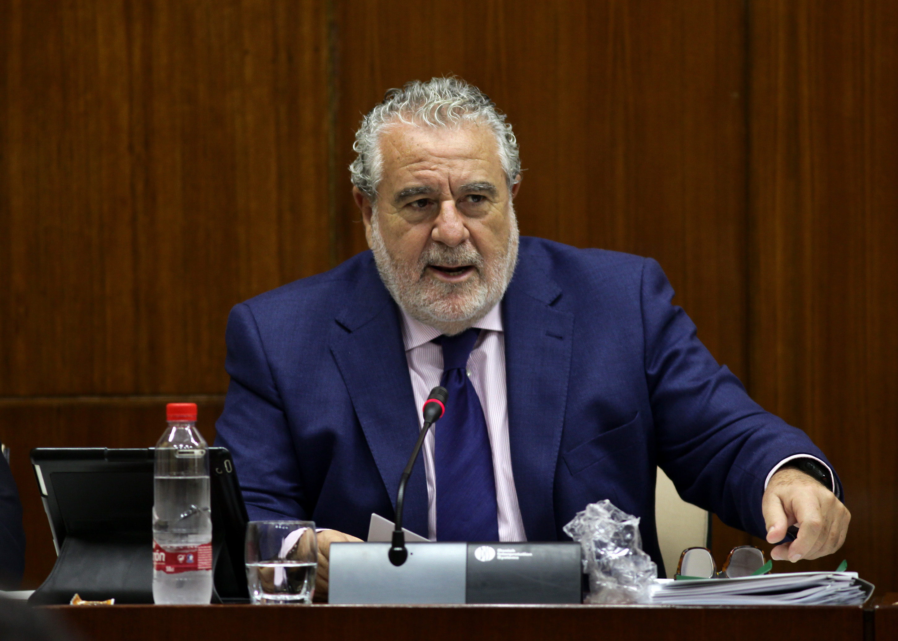 Joaquín Durán interviene ante la comisión