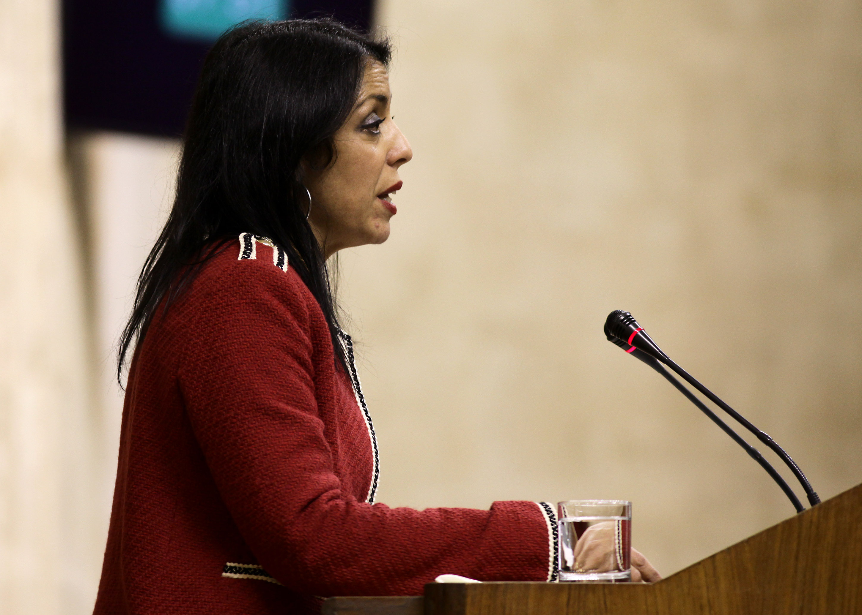 Marta Bosquet, del Grupo Ciudadanos, interviene en el debate final de la proposicin de ley