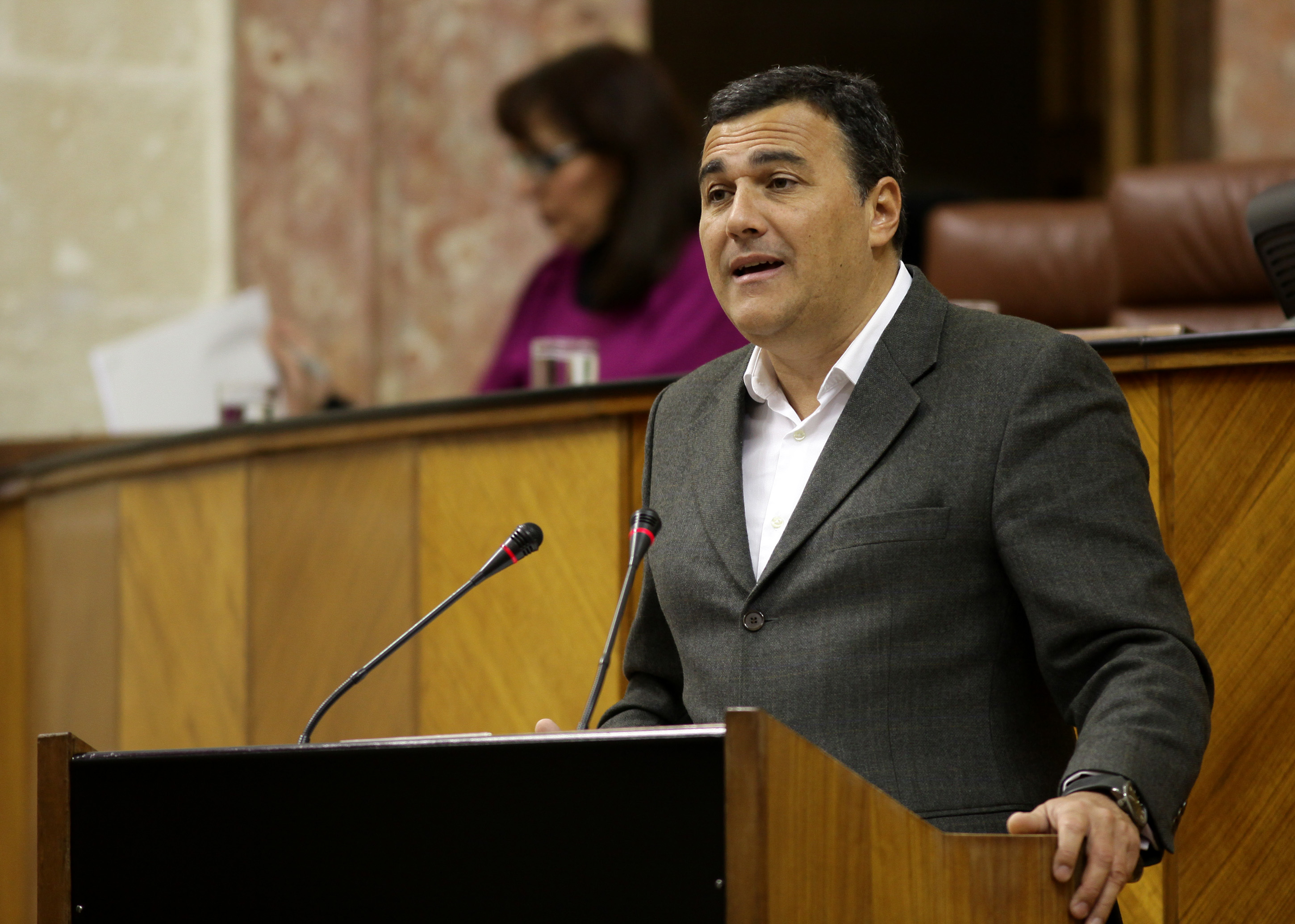 El diputado del Grupo Ciudadanos Carlos Hern�ndez White presenta una moci�n en materia de subvenciones y ayudas
