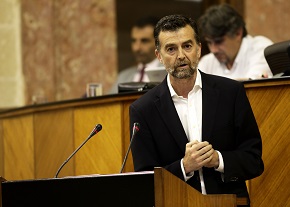 Antonio Mallo, portavoz del Grupo IULV-CA, presenta la proposicin de reforma de la Ley de Educacin