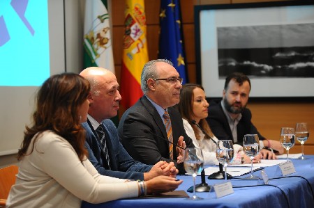   El presidente del Parlamento de Andaluca, Juan Pablo Durn, interviene en el acto de inauguracin del Encuentro de Negocios Speednetworking del Festival Eutopa
