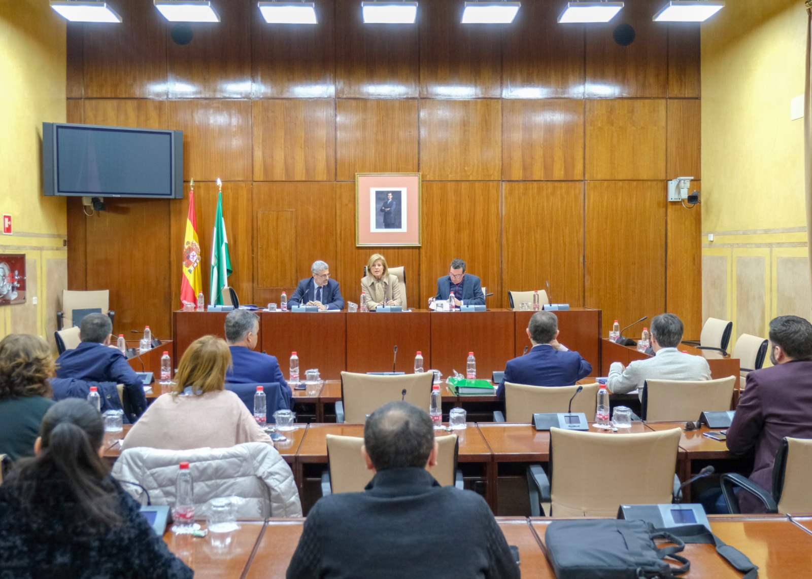  Esperanza Oa, vicepresidenta primera del Parlamento, preside la constitucin de la Comisin de Seguimiento y Control de la Financiacin de los Partidos Polticos
