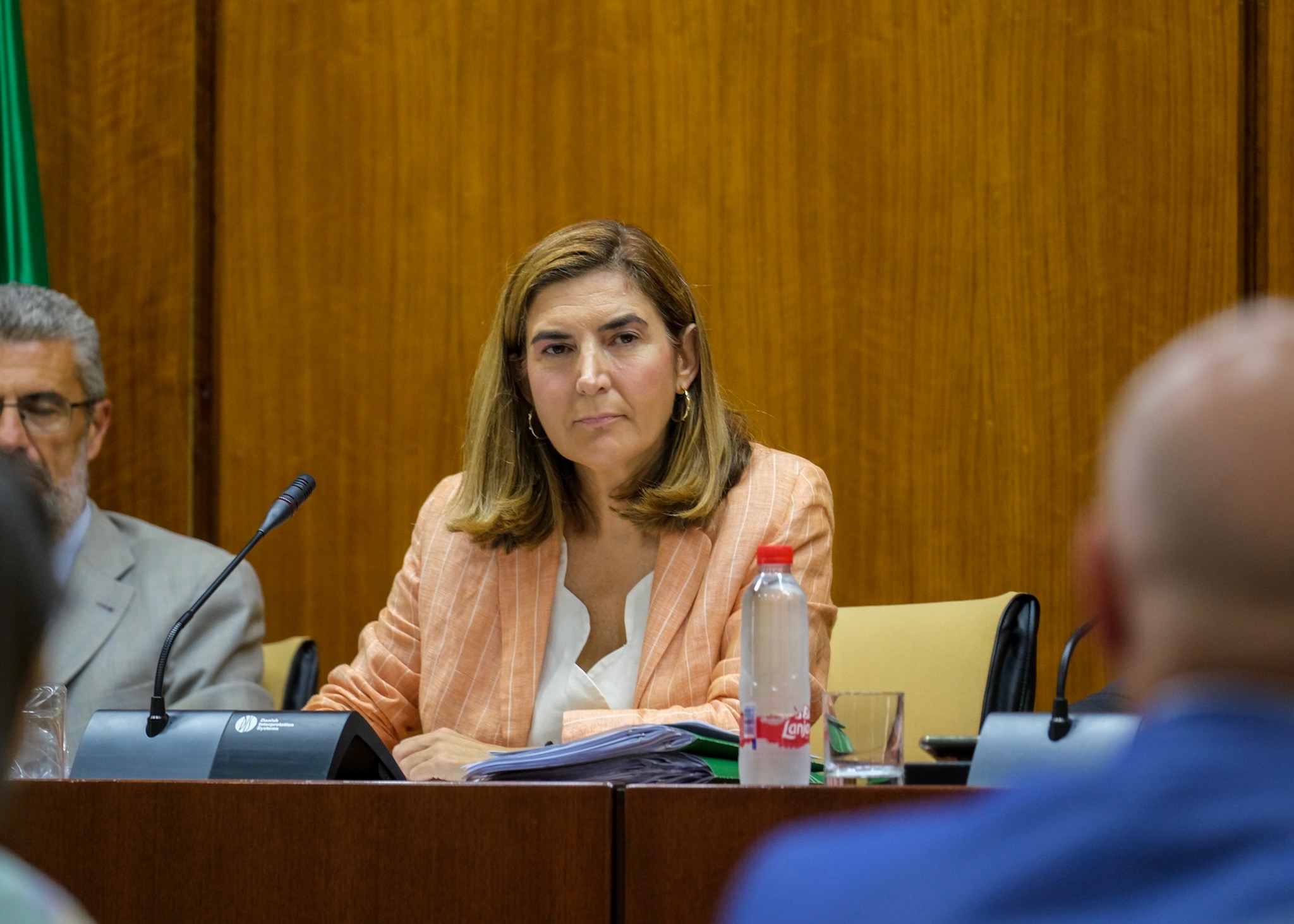  Roco Blanco, consejera de Empleo, Formacin y Trabajo Autnomo, en la comisin del sector