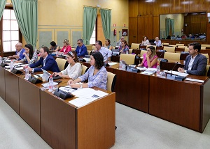 Diputados de la Comisin de Empleo, en la sesin de hoy