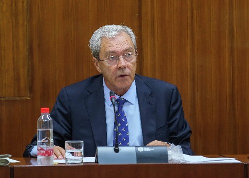  Rogelio Velasco, consejero de Economa, Conocimiento, Empresas y Universidad comparece en la Comisin de Asuntos Europeos 
