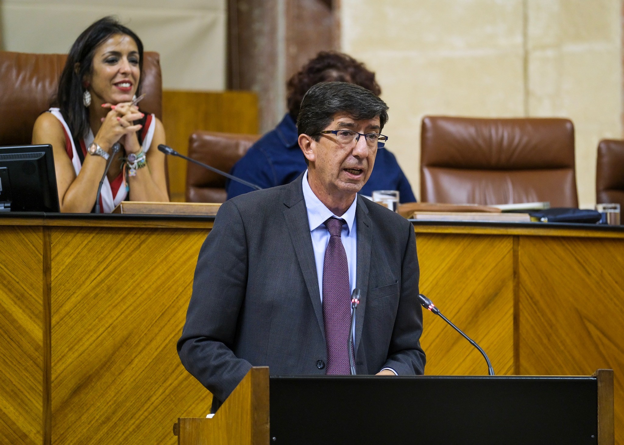 El vicepresidente de la Junta de Andaluca, Juan Marn