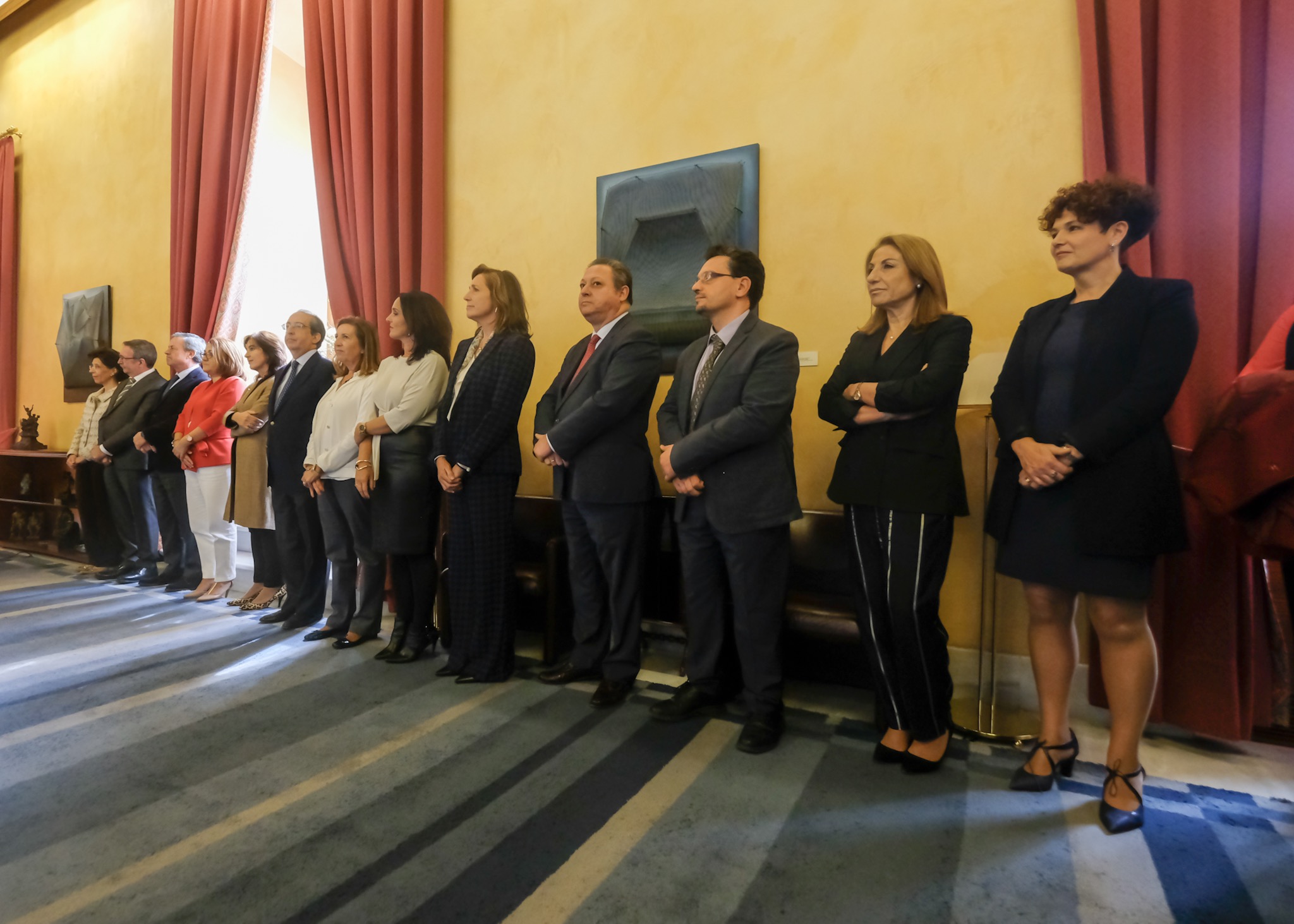 Consejeros de la Cmara de Cuentas y representantes de otros rganos fiscalizadores asisten al acto  