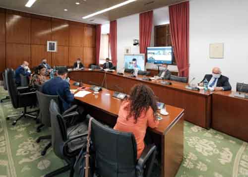  La Junta de Portavoces, en la reunin celebrada esta tarde