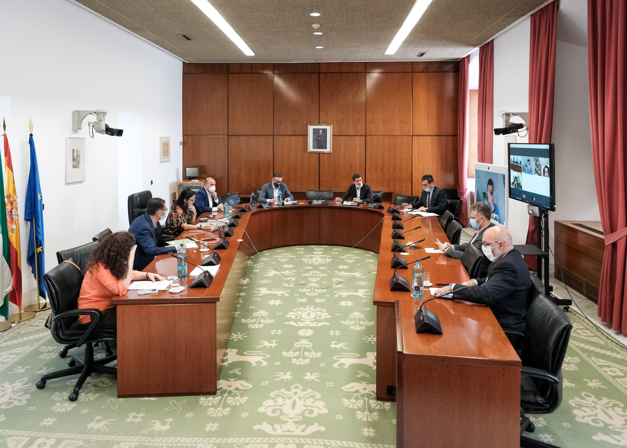   La Junta de Portavoces ha aprobado hoy el orden del da del prximo Pleno, que se celebrar los das 17 y 18 de junio