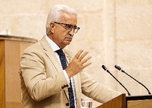   Manuel Jimnez Barrios, del Grupo Socialista, en el debate de convalidacin del decreto ley