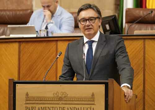 Manuel Gavira, por el Grupo Vox, defiende una mocin relativa a Radio y Televisin Pblica de Andaluca