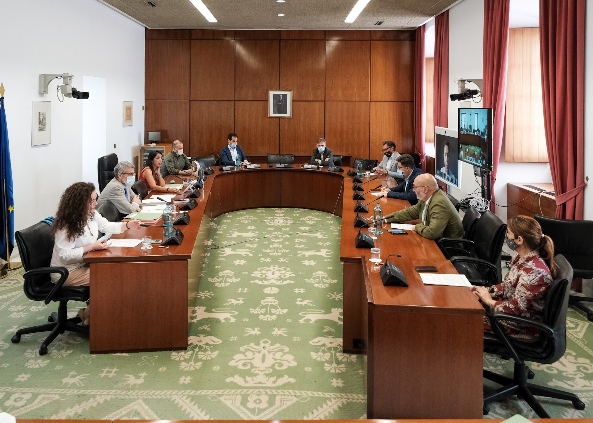   La Junta de Portavoces ha aprobado en su reunin de hoy el orden del da de la prxima sesin plenaria
