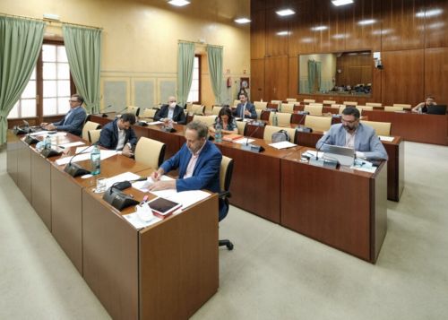  Comisin de Turismo, Regeneracin Democrtica, Administracin Local y Justicia durante la sesin de hoy