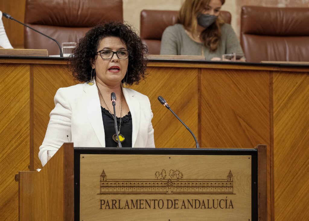         
Mara Isabel Mora, por el Grupo Adelante Andaluca, argumenta la toma en consideracin de una proposicin de ley (a tramitar ante la Mesa del Congreso de los Diputados), relativa a reforma de la Ley Orgnica 4/2000, de 11 de enero, sobre derechos y libertades de los extranjeros en Espaa 