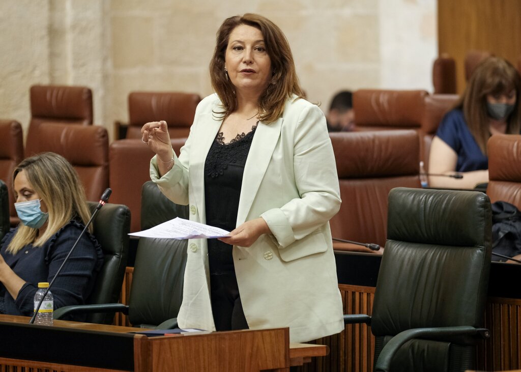 La consejera de Agricultura, Ganadera, Pesca y Desarrollo Sostenible, Carmen Crespo 
